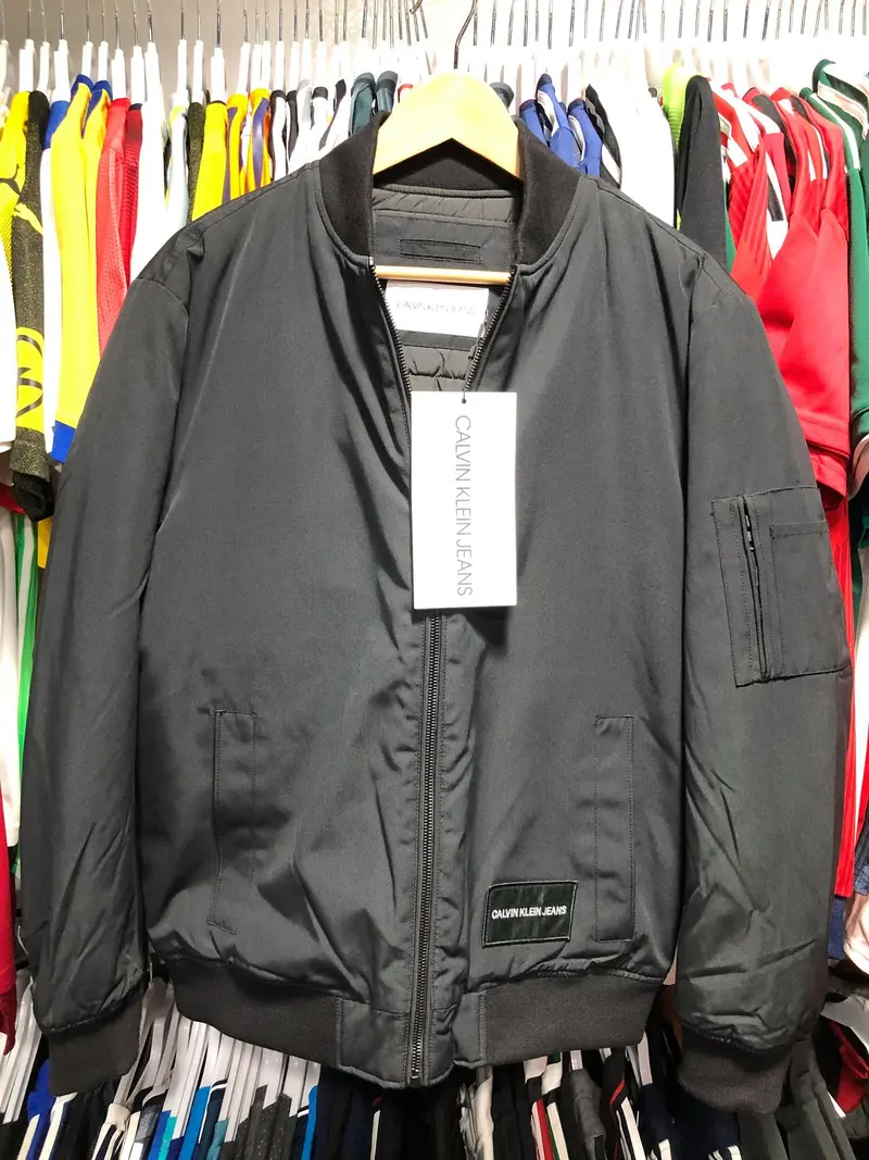 Calvin Klein Jeans Bomber Jacket J309749-099 Black 1