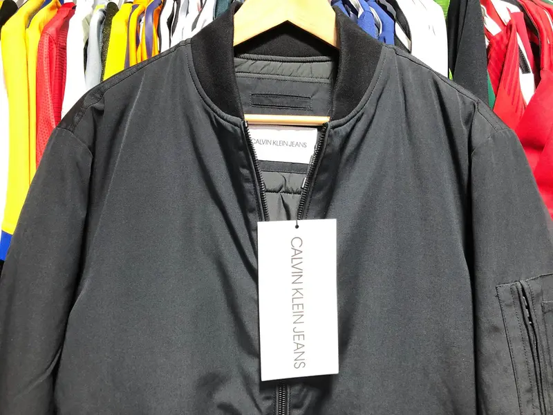 Calvin Klein Jeans Bomber Jacket J309749-099 Black 4