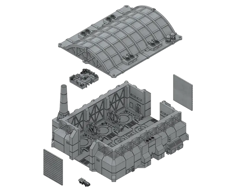 Cap’N Ed’S ‘Mech Hangar 1