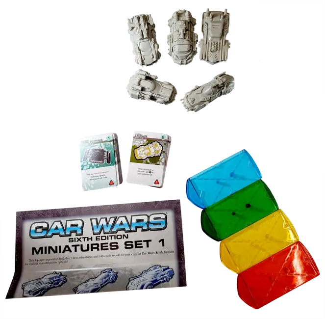 Car Wars Miniatures Set 1 1