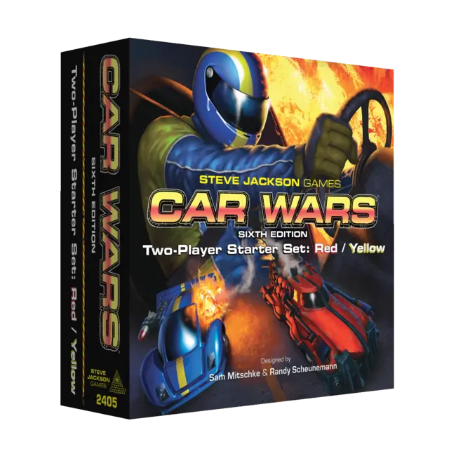 Car Wars Two-Player Starter Set Red/Yellow 1