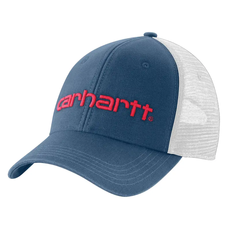 Carhartt Canvas Mesh-Back Embroidered Baseball Cap