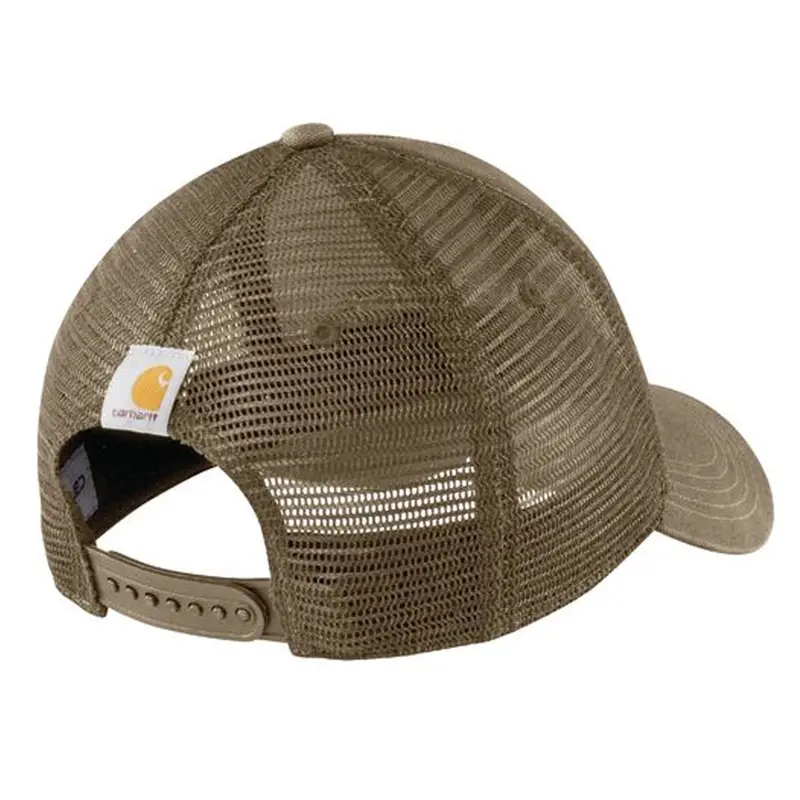 Carhartt Canvas Mesh-Back Logo Graphic Cap 4