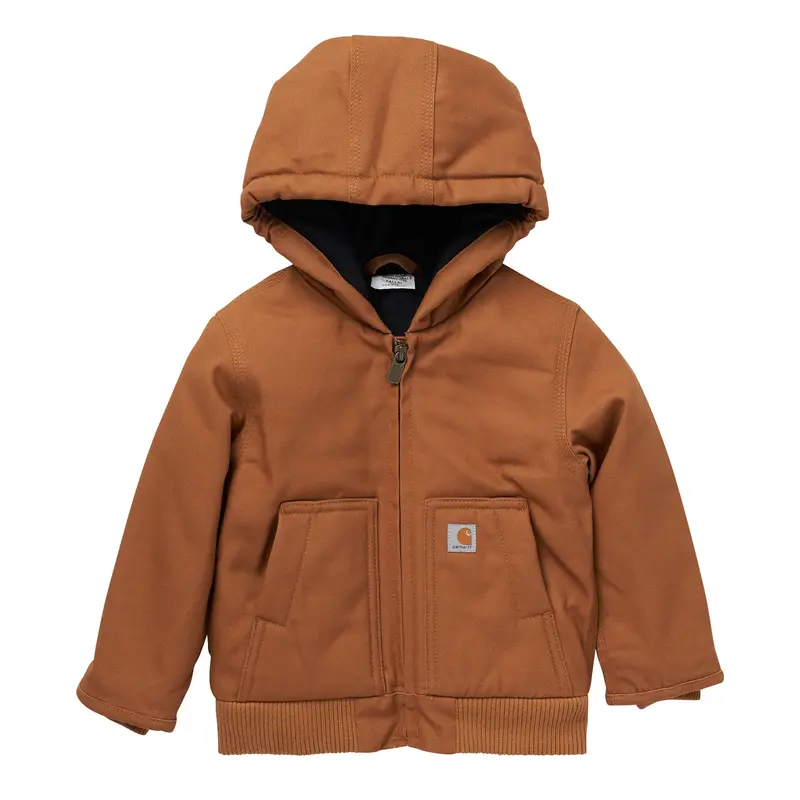 Carhartt Infant/Toddler Boys' Hooded Insulated Active Jacket 1