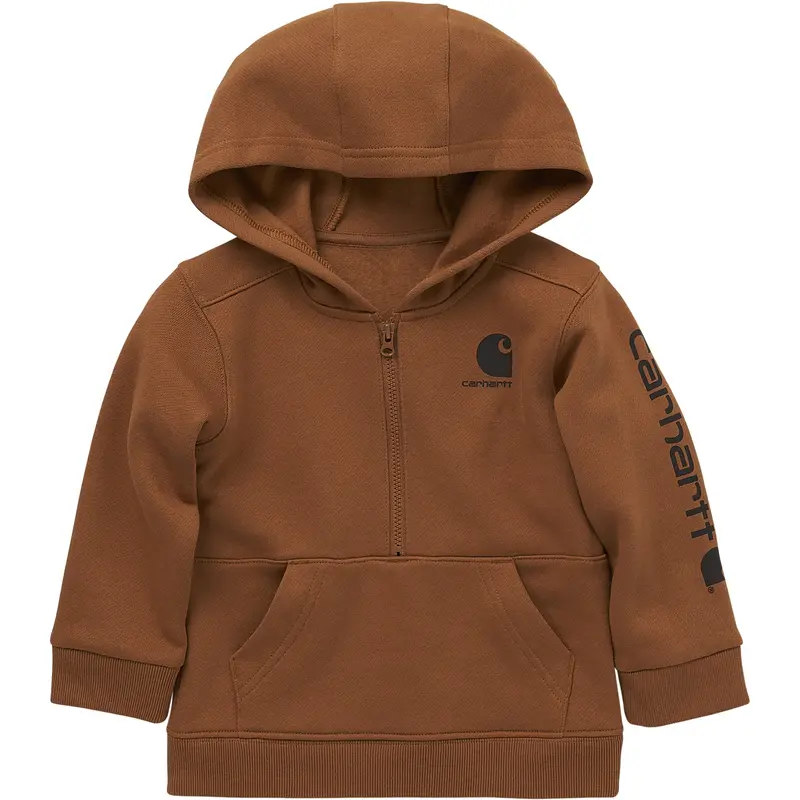 Carhartt Kids' Half Zip Hooded Sweatshirt 1