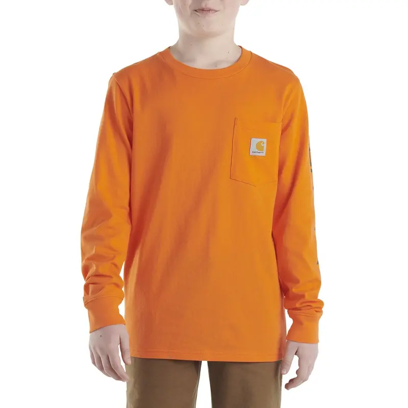 Carhartt Kid's Long Sleeve Pocket T-Shirt 1