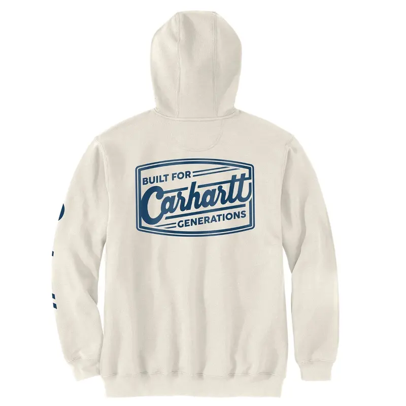 Carhartt Men's "Built For Generations" Graphic Loose Fit Hoodie 2
