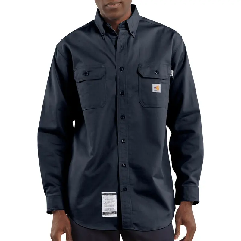 Carhartt Men's Flame Resistant Classic Twill Work Shirt 1