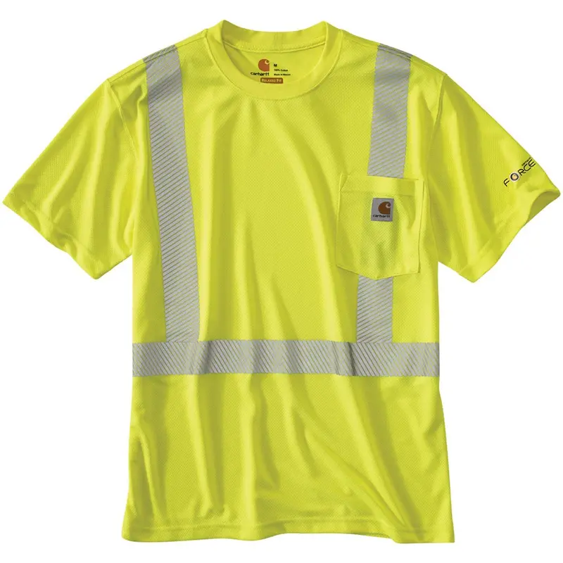 Carhartt Men's Force Class 2 Hi-Vis Short Sleeve T-Shirt 1
