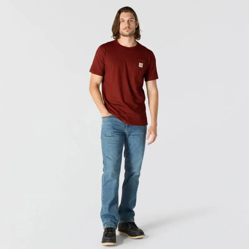 Carhartt Men's Force® Relaxed Fit Midweight Short Sleeve Pocket Tee 15