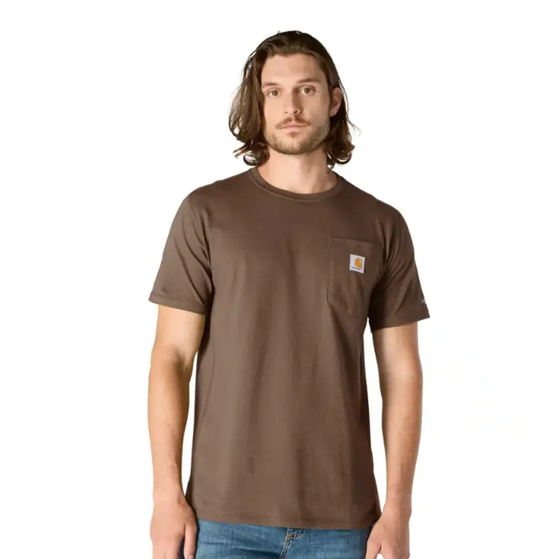 Carhartt Men's Force® Relaxed Fit Midweight Short Sleeve Pocket Tee 3
