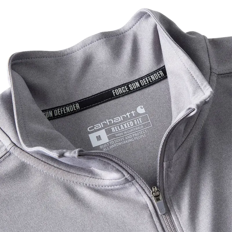 Carhartt Men's Force Sun Defender™ Relaxed 1/2-Zip Shirt 8