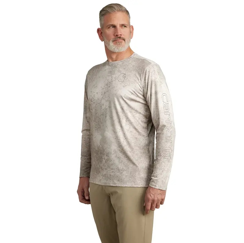 Carhartt Men's Force Sun Defender™ Upf50+ Lightweight Long Sleeve T-Shirt 1