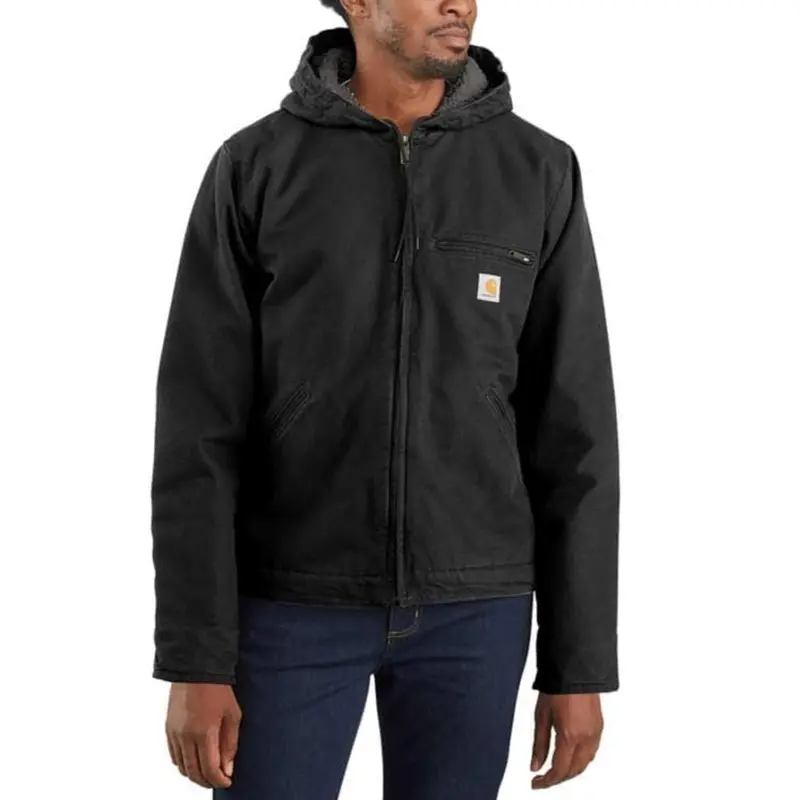 Carhartt Men's Heavyweight Washed Duck Sherpa-Lined Jacket 1