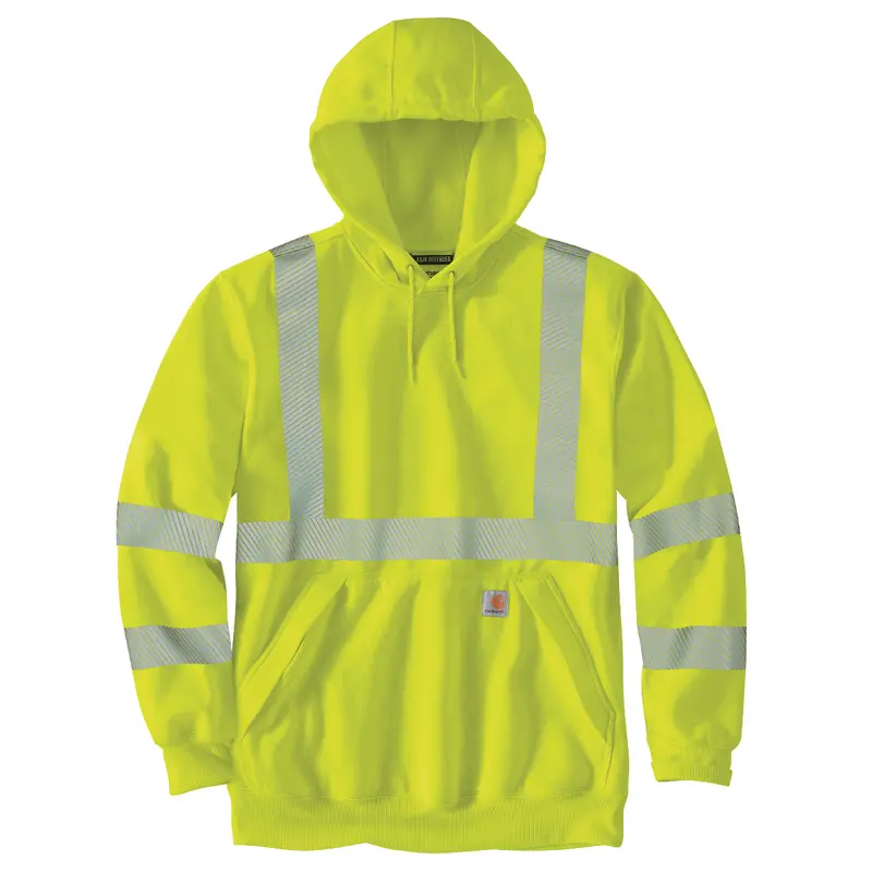 Carhartt Men's Hi-Vis Rain Defender Class 3 Sweatshirt 2