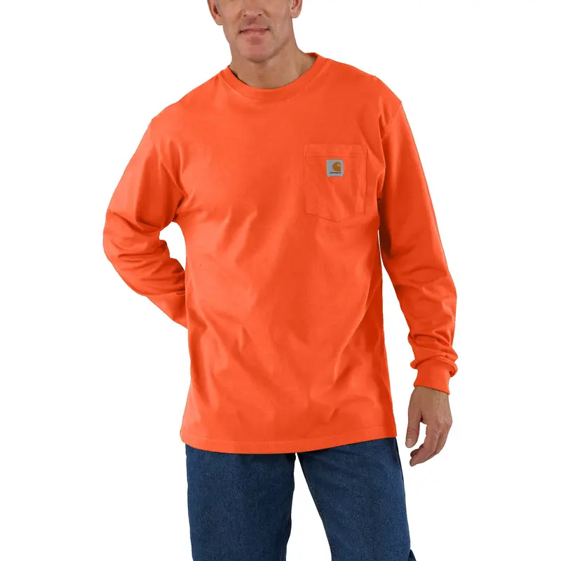 Carhartt Men's Long Sleeve Pocket T-Shirt 12