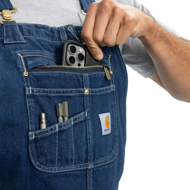 Carhartt Men's Loose Fit Denim Bib Overall 3
