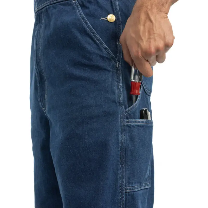 Carhartt Men's Loose Fit Denim Bib Overall 4
