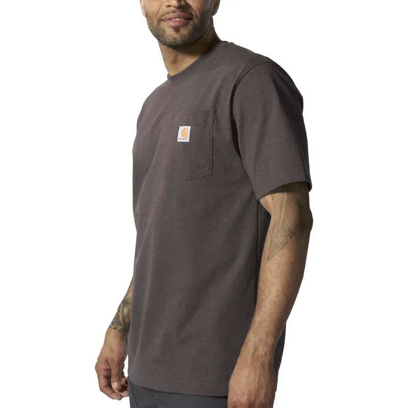 Carhartt Men's Loose Fit Heavyweight Short-Sleeve Pocket T-Shirt 11