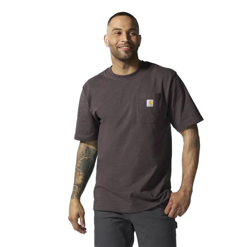 Carhartt Men's Loose Fit Heavyweight Short-Sleeve Pocket T-Shirt 15