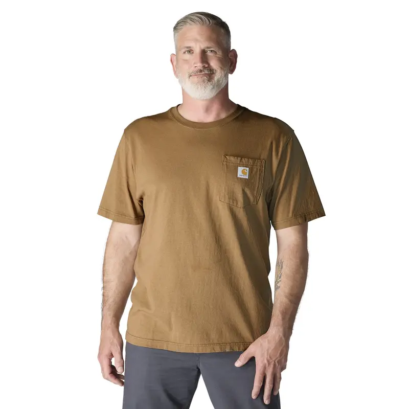 Carhartt Men’s Loose-Fit Heavyweight Short-Sleeve Pocket T-Shirt