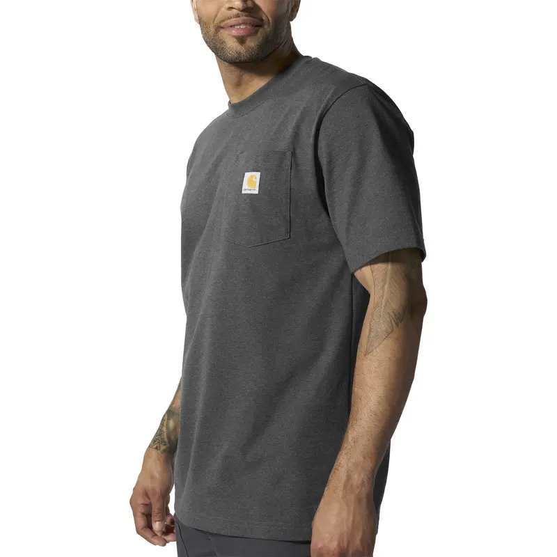 Carhartt Men's Loose Fit Heavyweight Short-Sleeve Pocket T-Shirt 20