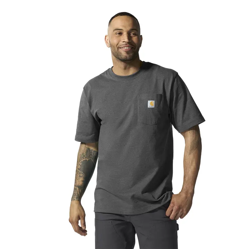 Carhartt Men’s Loose-Fit Heavyweight Short-Sleeve Pocket T-Shirt
