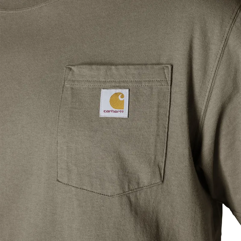 Carhartt Men's Loose Fit Heavyweight Short-Sleeve Pocket T-Shirt 23