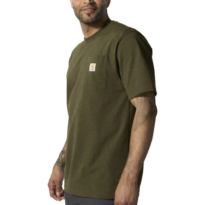 Carhartt Men's Loose Fit Heavyweight Short-Sleeve Pocket T-Shirt 26