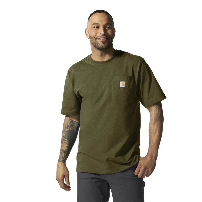 Carhartt Men’s Loose-Fit Heavyweight Short-Sleeve Pocket T-Shirt