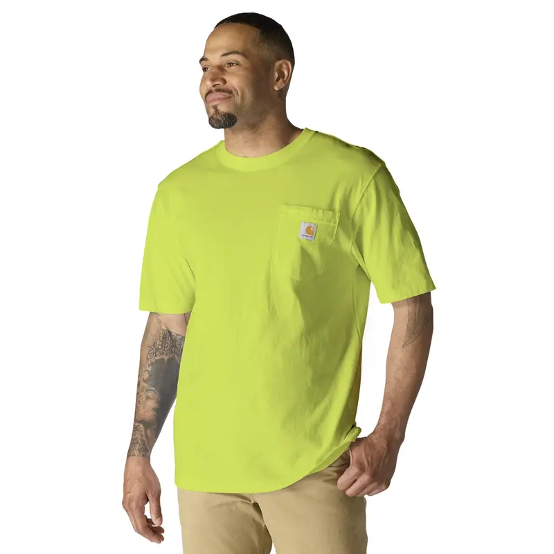 Carhartt Men's Loose Fit Heavyweight Short-Sleeve Pocket T-Shirt 29