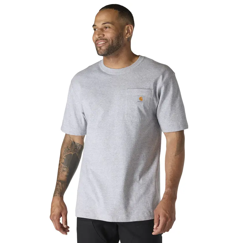 Carhartt Men’s Loose-Fit Heavyweight Short-Sleeve Pocket T-Shirt