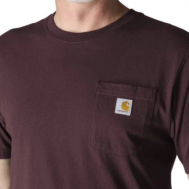 Carhartt Men's Loose Fit Heavyweight Short-Sleeve Pocket T-Shirt 36