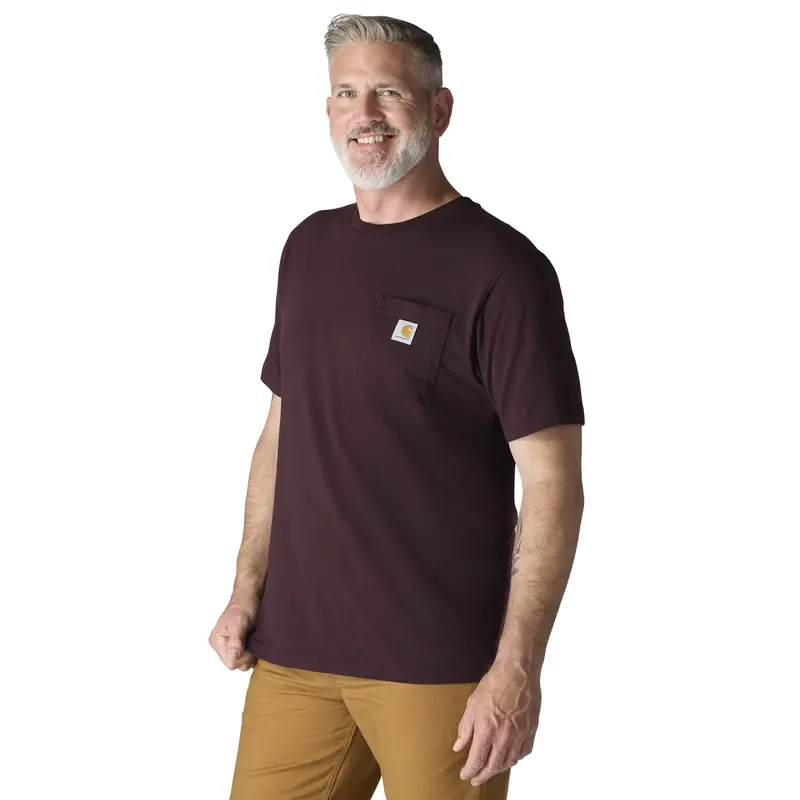 Carhartt Men’s Loose-Fit Heavyweight Short-Sleeve Pocket T-Shirt