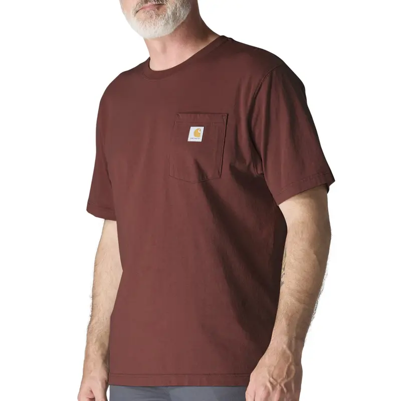 Carhartt Men's Loose Fit Heavyweight Short-Sleeve Pocket T-Shirt 39