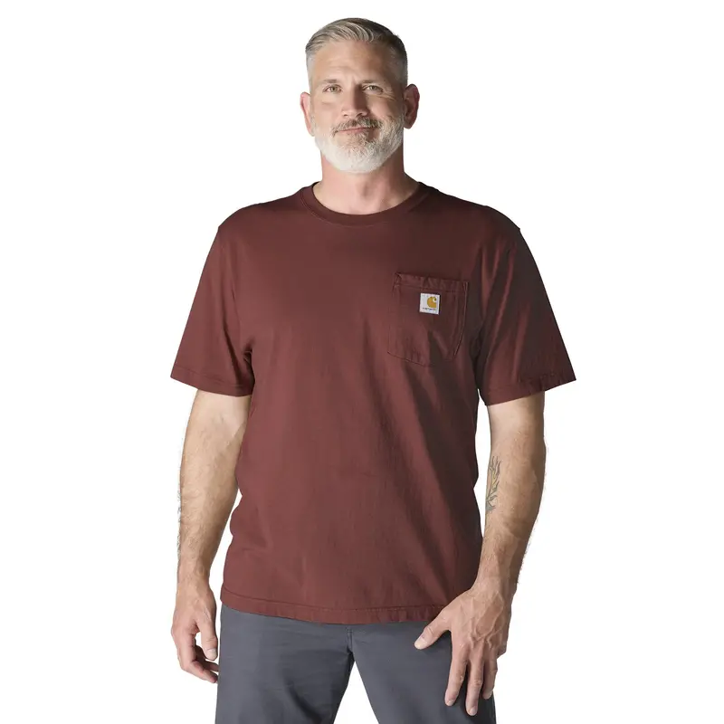 Carhartt Men’s Loose-Fit Heavyweight Short-Sleeve Pocket T-Shirt
