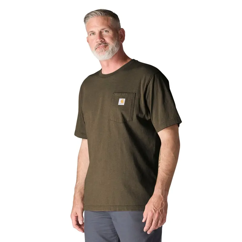 Carhartt Men's Loose Fit Heavyweight Short-Sleeve Pocket T-Shirt 45