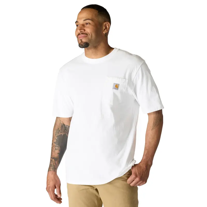 Carhartt Men’s Loose-Fit Heavyweight Short-Sleeve Pocket T-Shirt