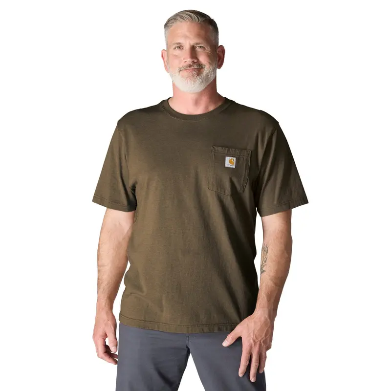 Carhartt Men’s Loose-Fit Heavyweight Short-Sleeve Pocket T-Shirt