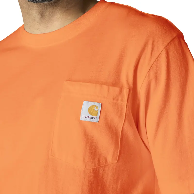 Carhartt Men's Loose Fit Heavyweight Short-Sleeve Pocket T-Shirt 5
