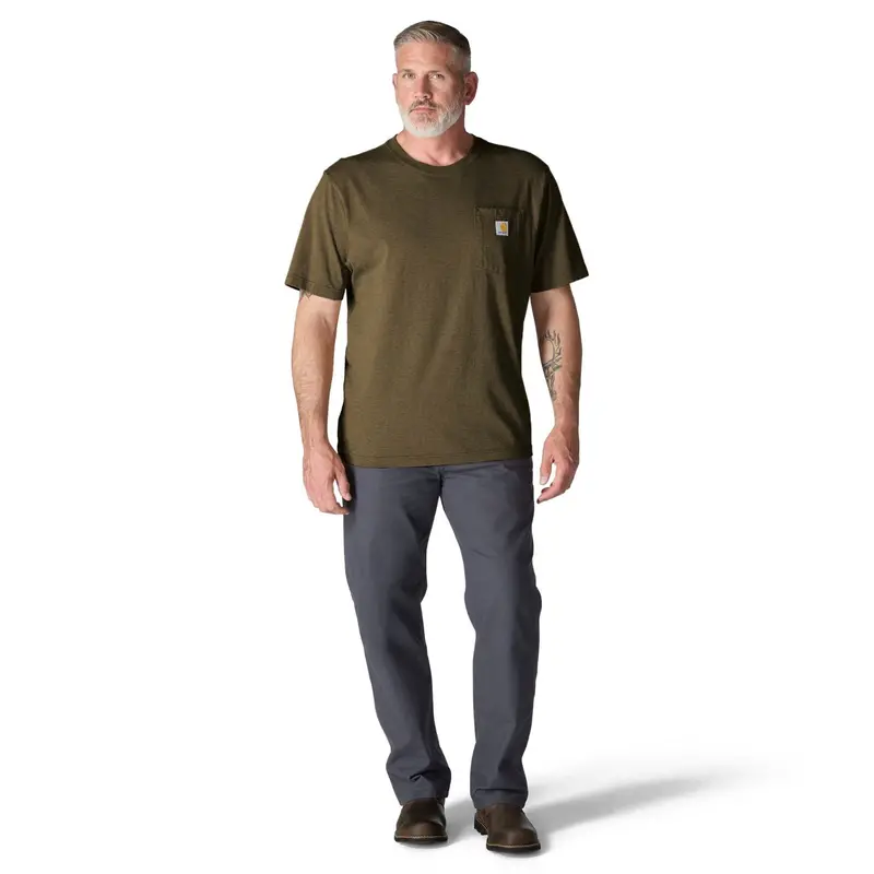 Carhartt Men's Loose Fit Heavyweight Short-Sleeve Pocket T-Shirt 51