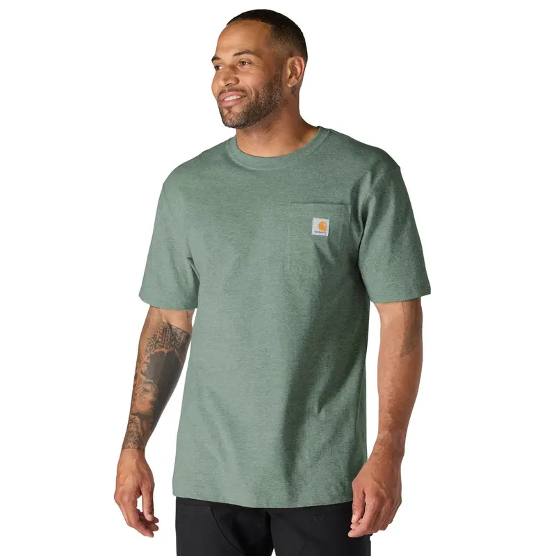 Carhartt Men's Loose Fit Heavyweight Short-Sleeve Pocket T-Shirt 52