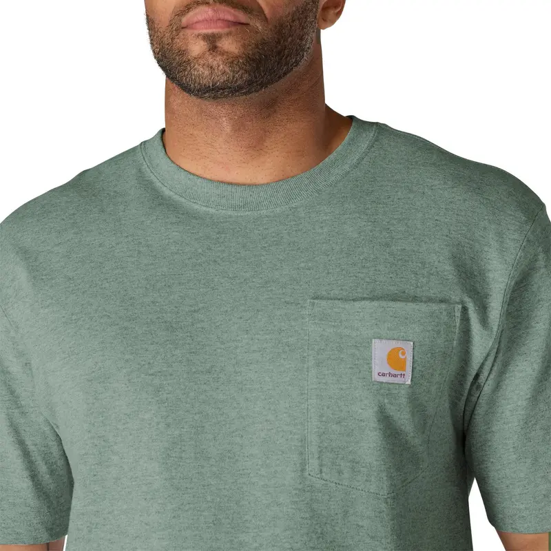 Carhartt Men's Loose Fit Heavyweight Short-Sleeve Pocket T-Shirt 55