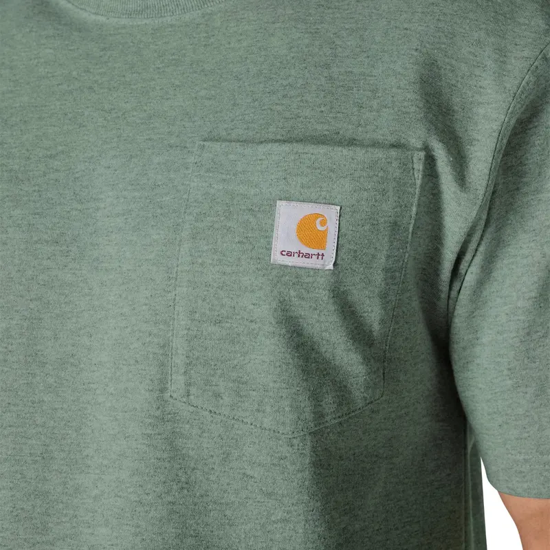 Carhartt Men's Loose Fit Heavyweight Short-Sleeve Pocket T-Shirt 57