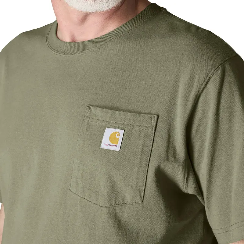 Carhartt Men's Loose Fit Heavyweight Short-Sleeve Pocket T-Shirt 67