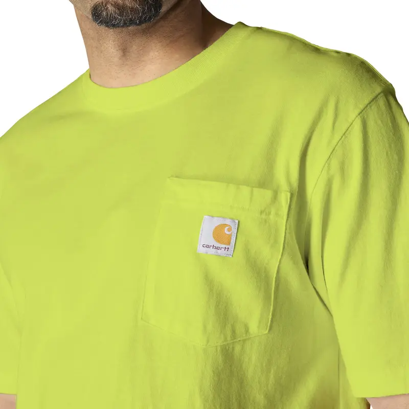Carhartt Men's Loose Fit Heavyweight Short-Sleeve Pocket T-Shirt 8