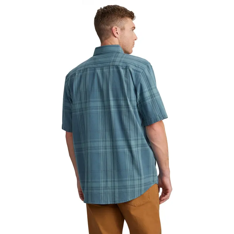 Carhartt Men's Loose Fit Midweight Button-Down Short Sleeve Work Shirt 4