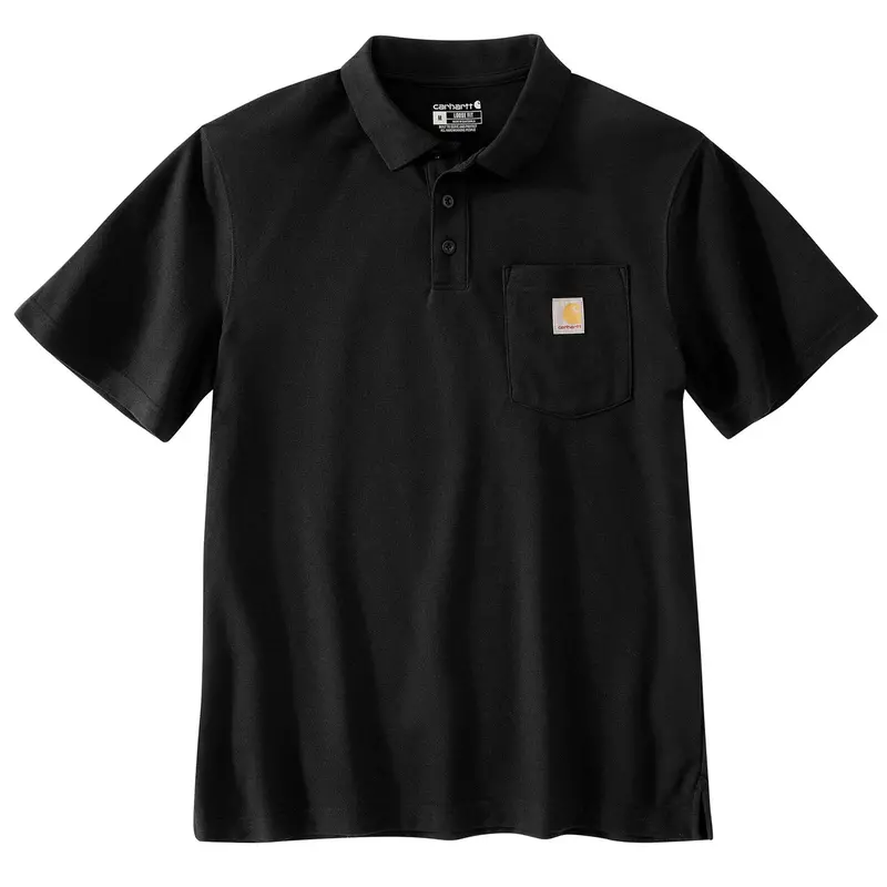 Carhartt Men's Loose Fit Midweight Pocket Short Sleeve Polo Shirt 1