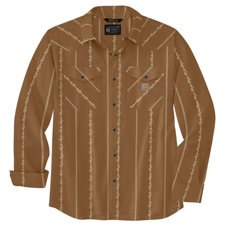 Carhartt Men's Montana Rugged Flex Lightweight Button Down Work Shirt 1