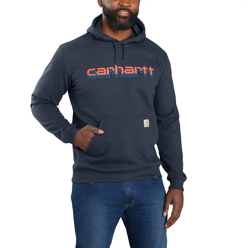 Carhartt Men's Rain Defender® Logo Graphic Sweatshirt 1